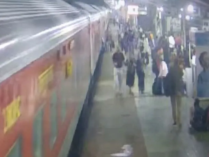 RPF जवान ने बचाई जान; CCTV फुटेज आया सामने