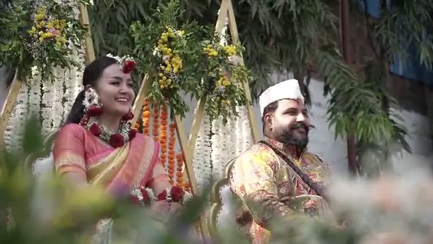 थाईलैंड की दुल्हन ने महू के जयंत से रचाई पारंपरिक शादी, इंडियन लहंगे में सजी नैन बनीं आकर्षण का केंद्र